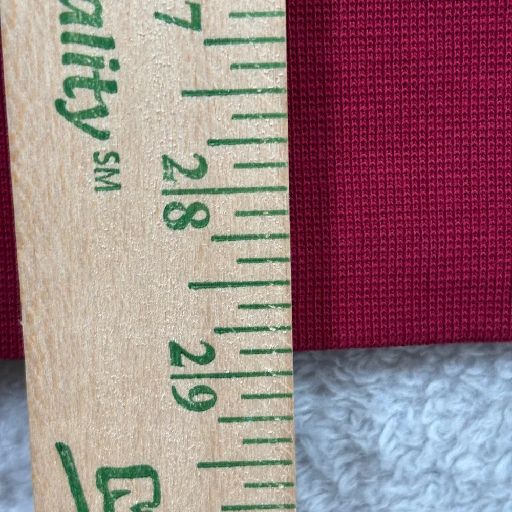 Washington Commanders Tommy Hilfiger Aiden Quarter-Zip Sweatshirt Burgundy XL - Picture 7 of 11